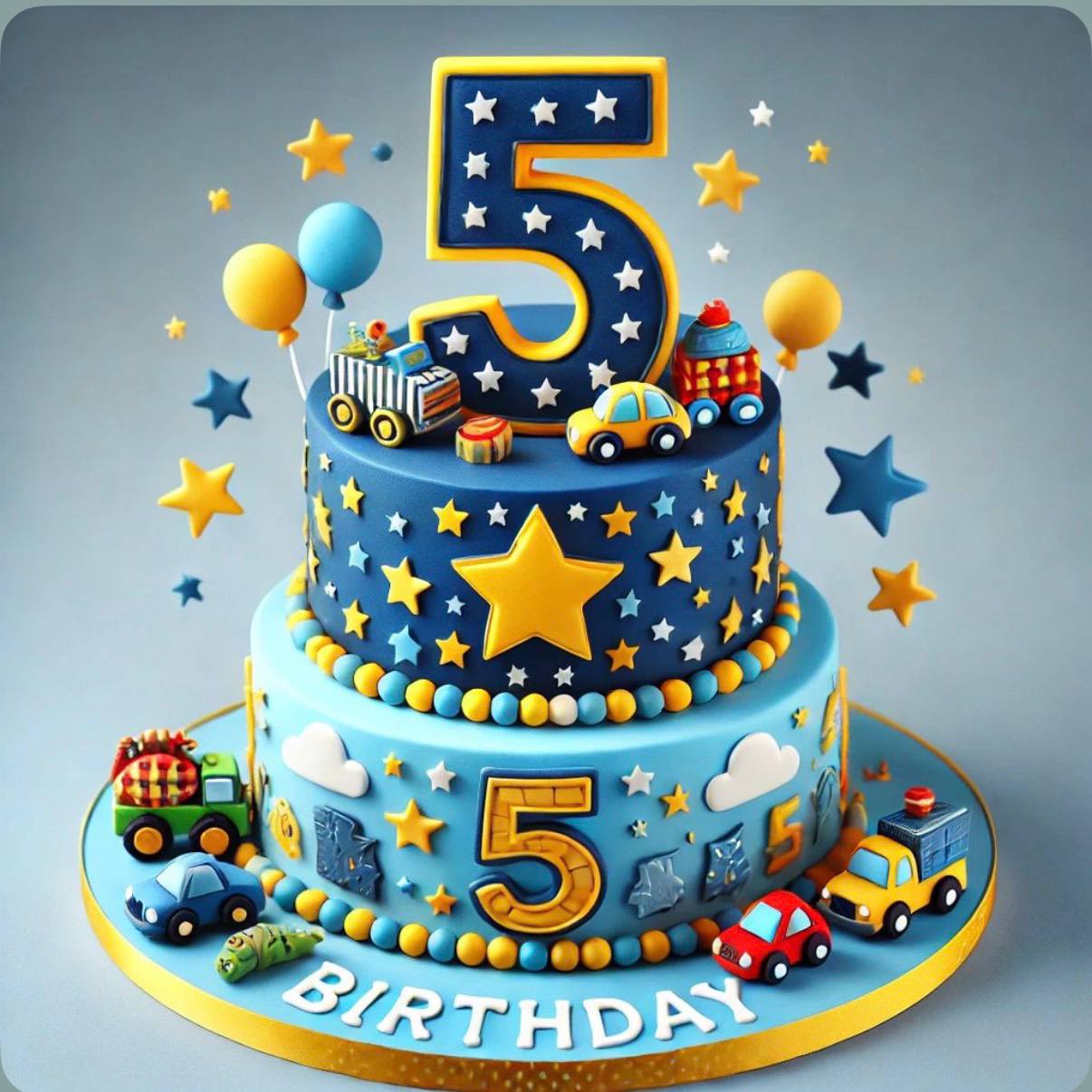 Beautiful birthday cake
