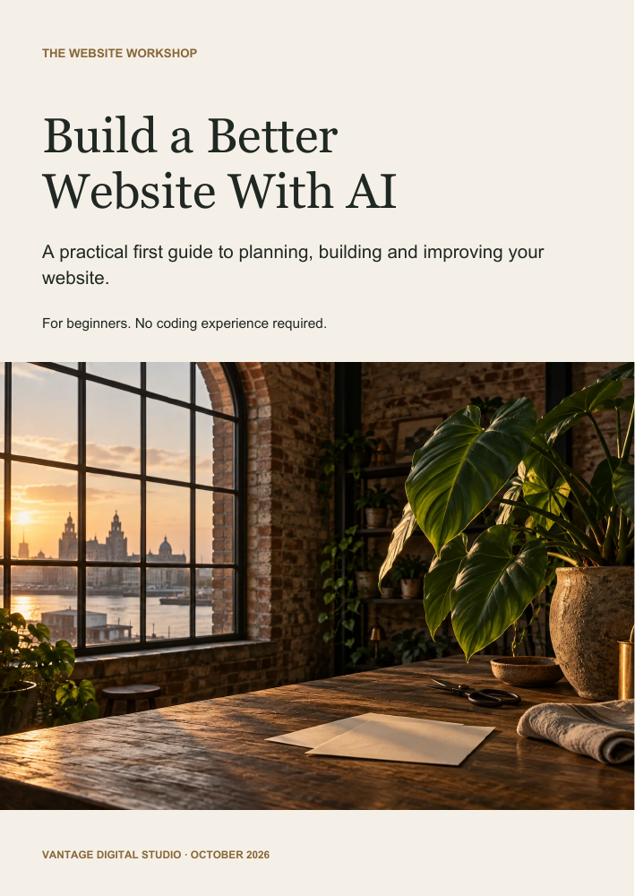 Build a Better Website With AI cover